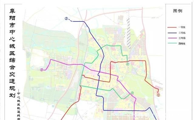 2018版阜阳市中心城区综合交通规划公示来了