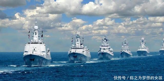 中国海军70周年大阅兵,60多国海军派团参加,这