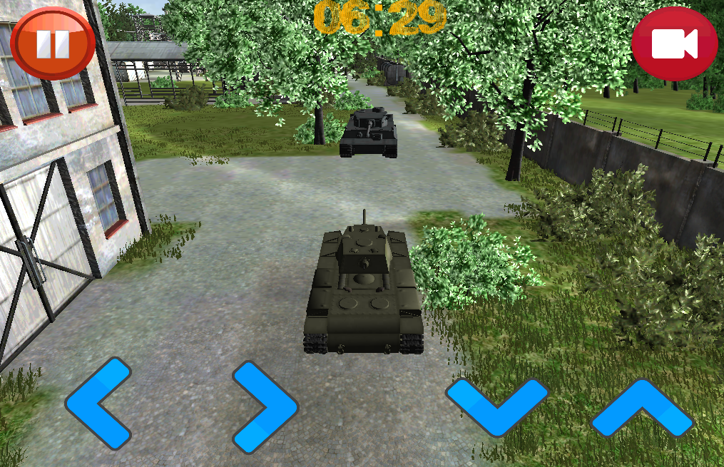 Tank Driving Free截图4