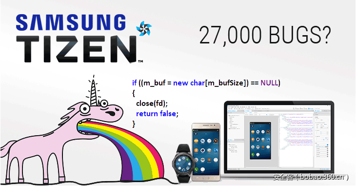 【国际资讯】三星Tizen OS被指存在2.7万个bug