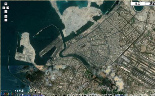 迪拜在地图上的位置_360问答