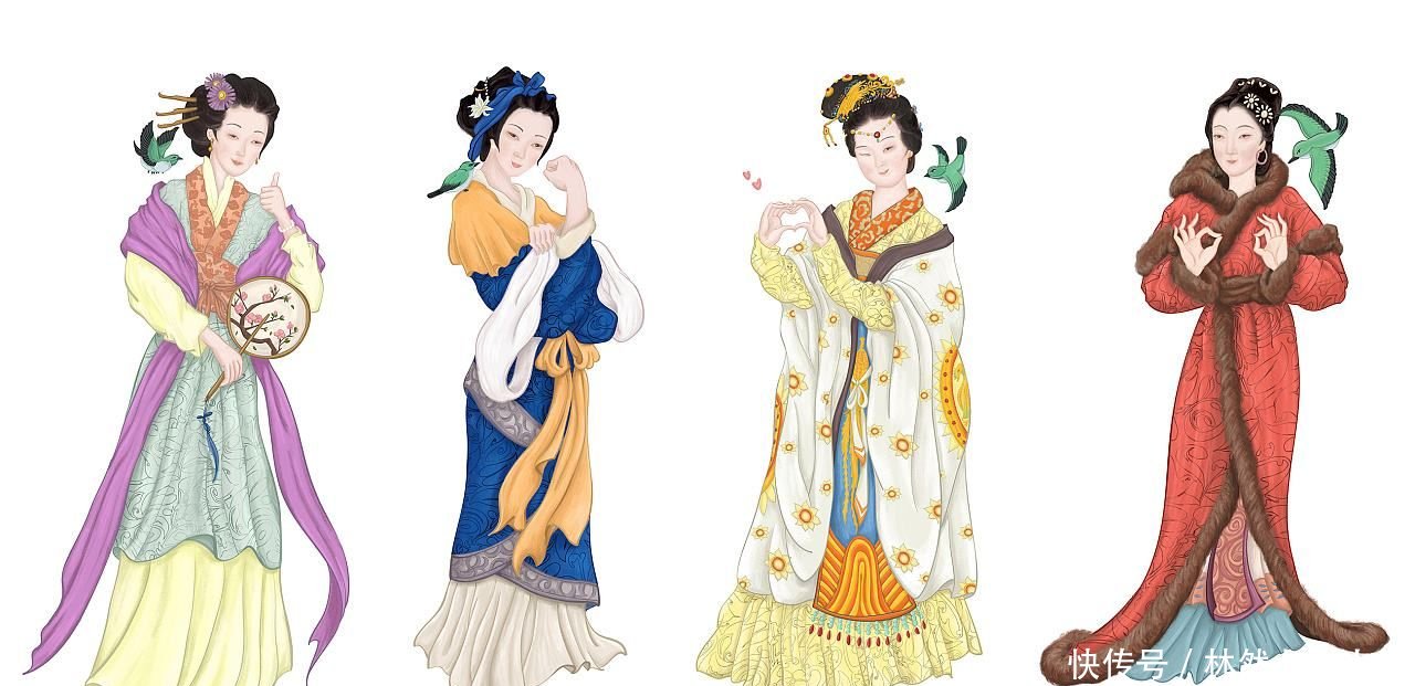 只知古代四大美女、四大名妓、四大才女.这次