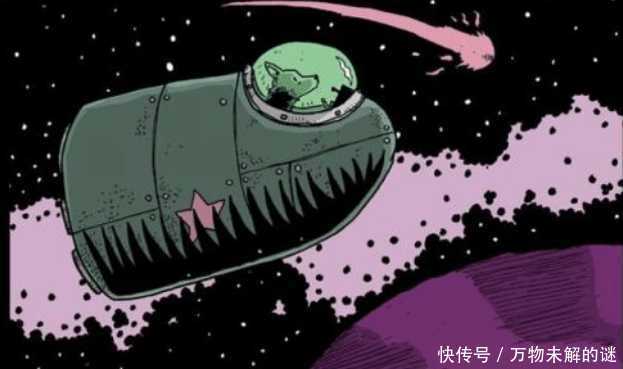 作为第一只太空狗, 莱卡是在痛苦中死去, 目前仍然漂在太空!!