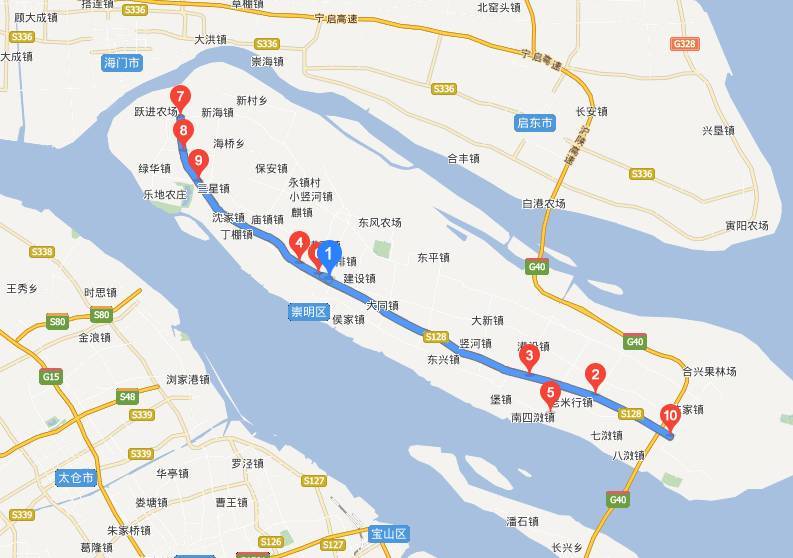 事实上, 上海崇明岛的陈海公路才是上海最长的公路!