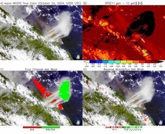 火山灰对飞机造成很大的危险，但NASA新的卫星数据可帮助改善