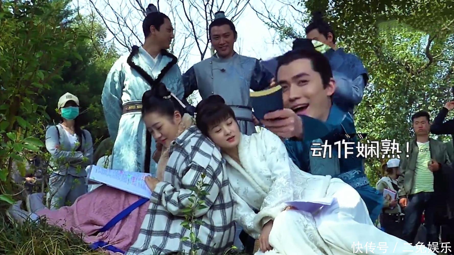 《知否》花絮朱一龙片场撩赵丽颖,冯绍峰就在