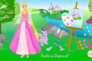 芭比公主换衣,芭比公主换衣小游戏,360小游戏