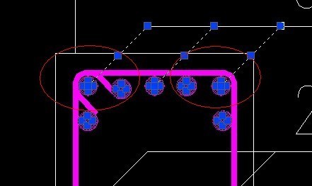 上部钢筋7根放两排,通长筋4根如何放_360问答