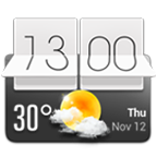 HTC Sense Style Weather Widget