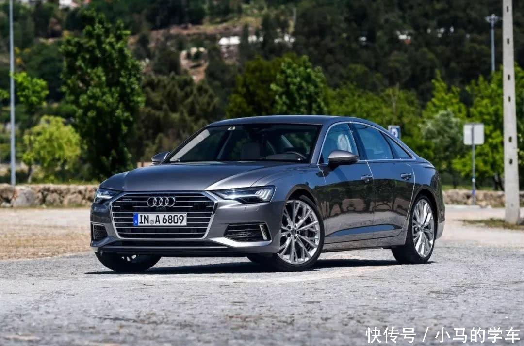 加油站偶遇2019款奥迪A6L, 酷似奔驰迈巴赫,