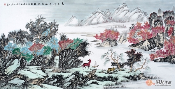 最美的国画作品 t01ceacfef3d9c91475.jpg?size=600x306