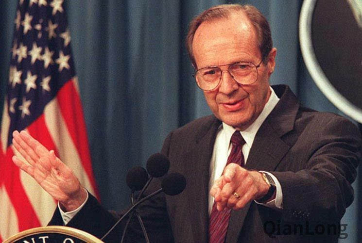 资料图:美国前国防部长威廉·詹姆斯·佩里(william j perry)