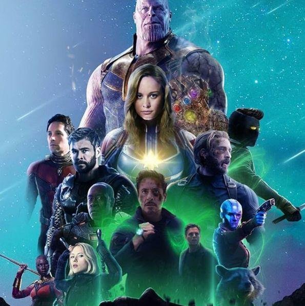 复联4曝最新概念海报, 黑豹穿上全新战甲, 夺取