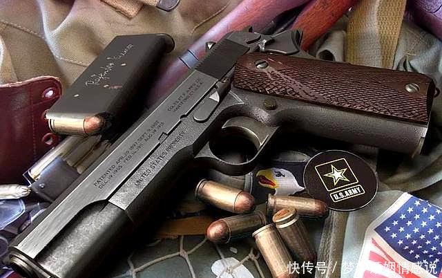 影响美国历史的十杆枪之六,柯尔特M1911手枪