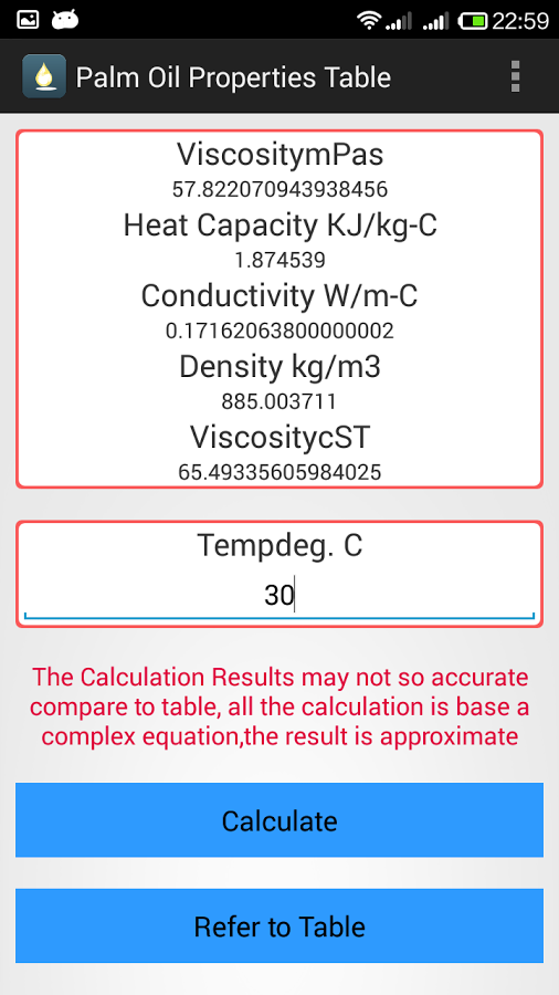 Palm Oil Properties Table截图2