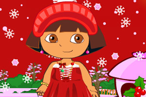 朵拉过圣诞节,朵拉过圣诞节小游戏,360小游戏