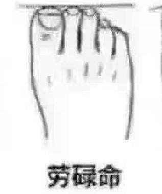 从脚趾看你这辈子是享福命,富贵命,或者劳累命?
