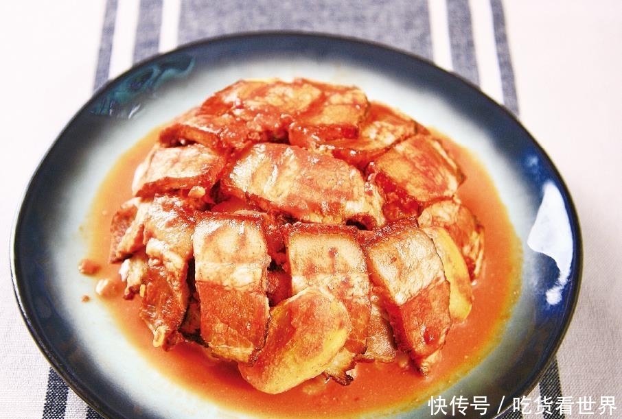 腐乳肉是浙江名菜,色泽红亮,肥而不腻,口感软烂,乳香味浓 白金会娱乐游戏