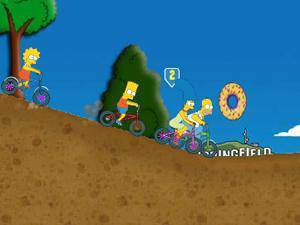 辛普森自行车竞赛,辛普森自行车竞赛小游戏,3