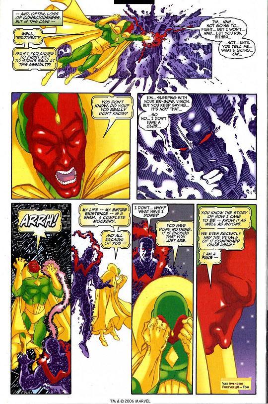 漫画中的幻视 漫画中的幻视