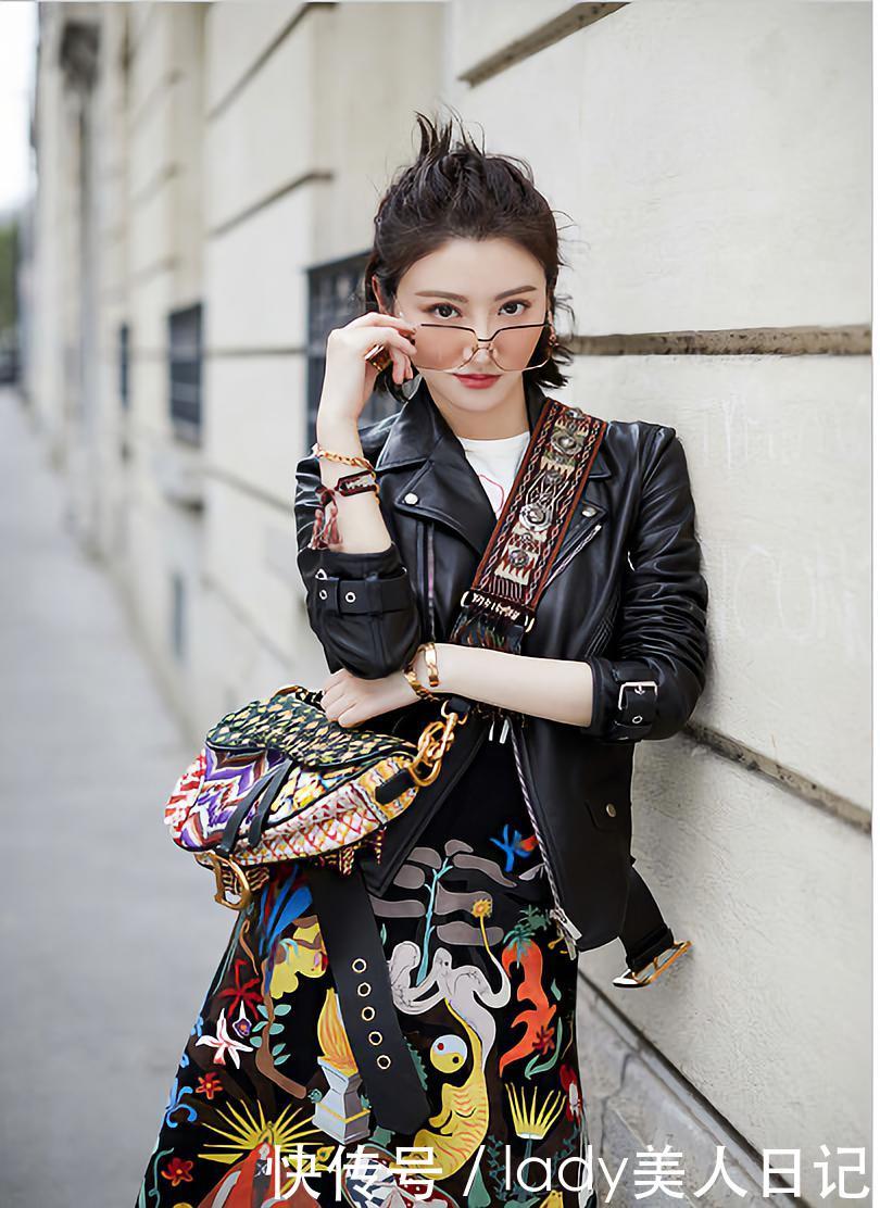 景甜Dior高定服装合辑,这女孩不是家里有矿,而