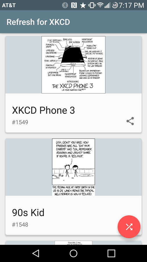 Refresh for XKCD截图1