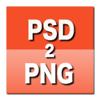 PSD to PNG Converter