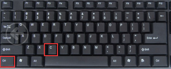 CAD中复制的在键盘中的快捷键是什么