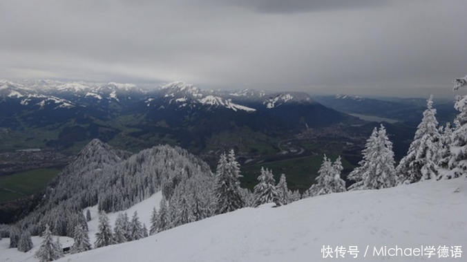 德语短新闻-巴伐利亚之雪