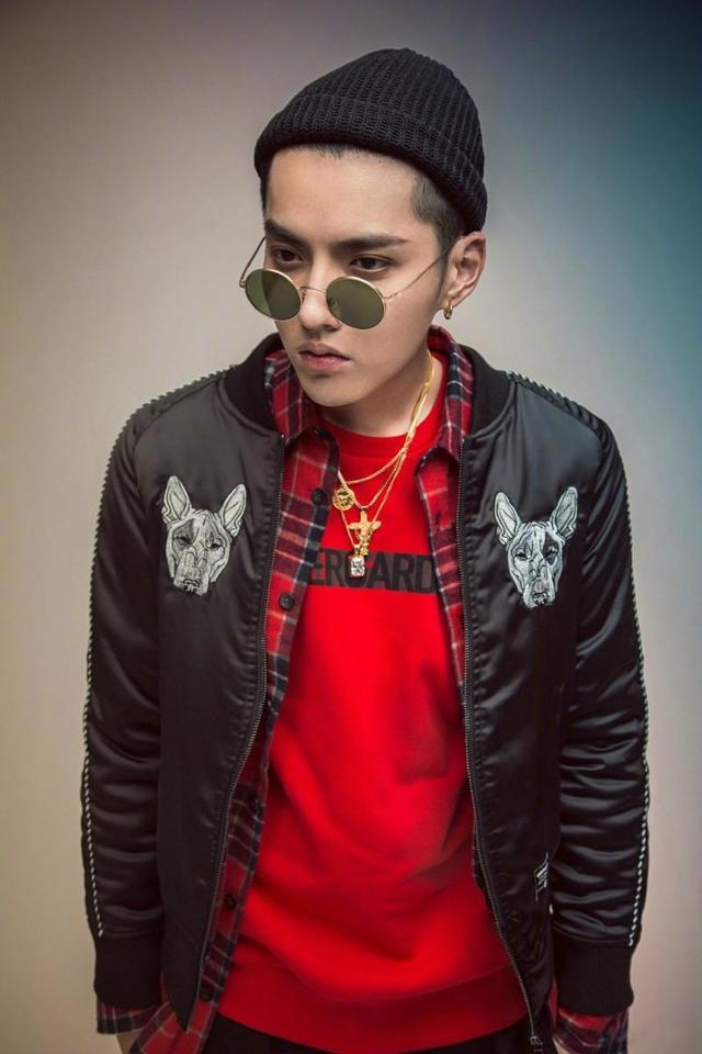吴亦凡因《中国有嘻哈》大红.