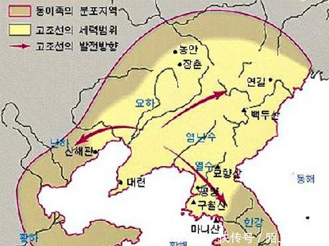 揭秘韩国古代历史疆域地图,网友看后:心再大点