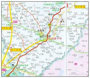 大江埔古村地图图片