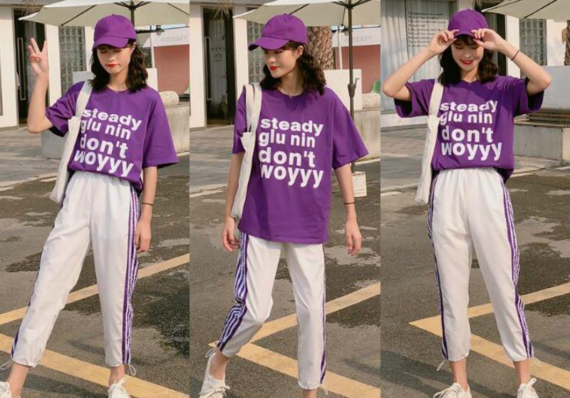 微胖女学生,夏季学这5套穿搭,不仅时髦,上身