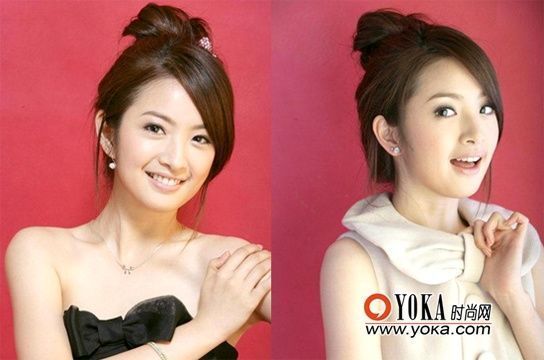 <em>林依晨</em>兰陵王的斜刘海不扎起来的那个怎么留-