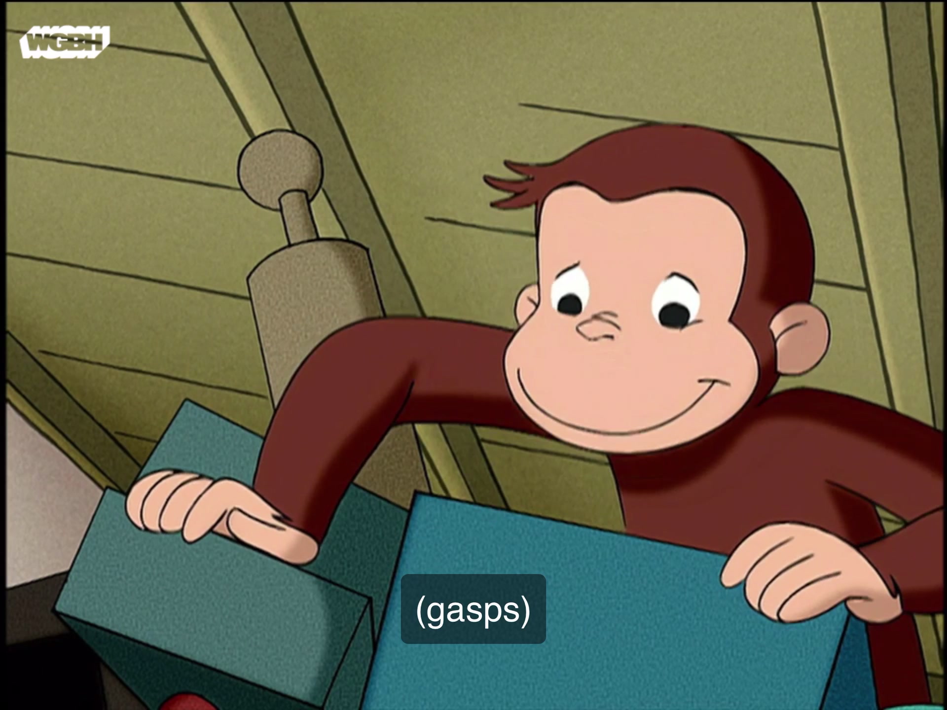 英语动画 好奇猴乔治 curious george 英语字幕 what goes up