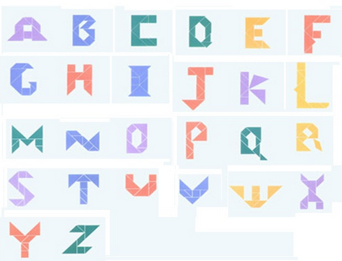 七巧板怎么拼字母G_360问答