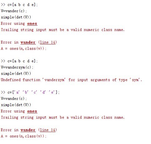 matlab 如何建立一个由字母组成的矩阵_360问