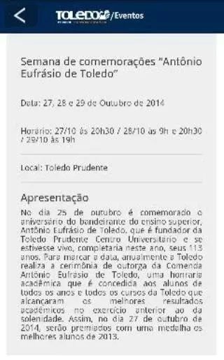 Toledo Eventos截图2