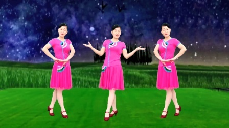 玫香广场舞原创《常回家看看》正背面附教学