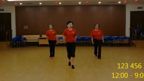广场舞 排舞《月亮河》教学版