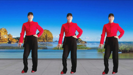 最酷舞步《百花香》背面演示更精彩，跟着就能跳