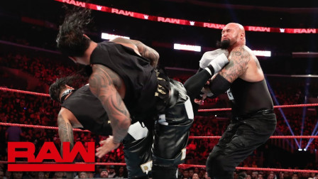WWE RAW 2019 【RAW 06/17】兄弟战败 AJ替他们表示不服