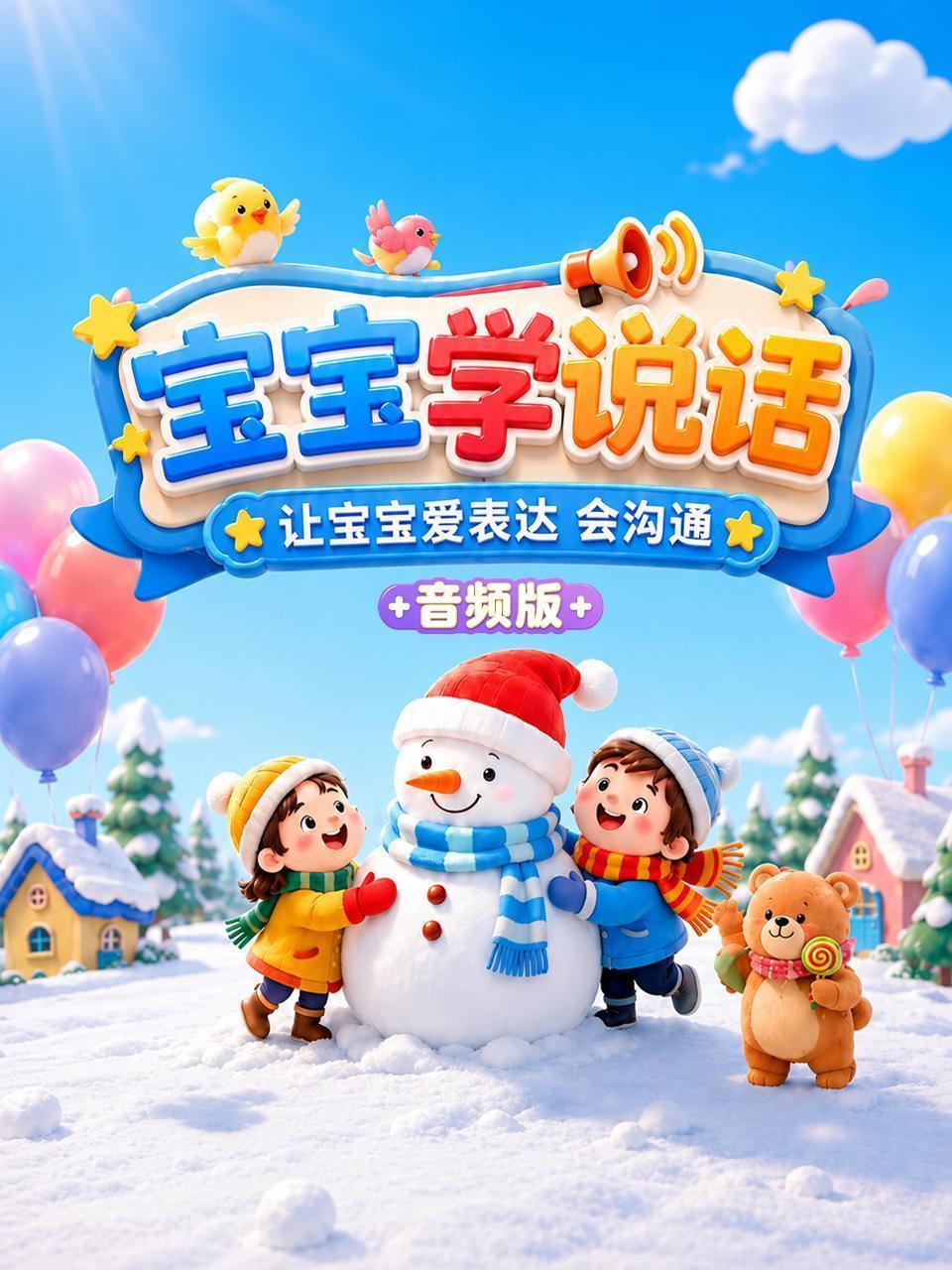 宝宝学说话：让宝宝爱表达 会沟通 音频版