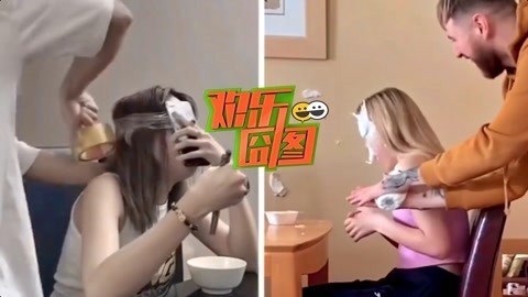 欢乐囧图 骚年奇葩招数玩弄妹子