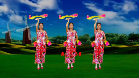 精选扇子舞《站着等你三千年》 伤感优美