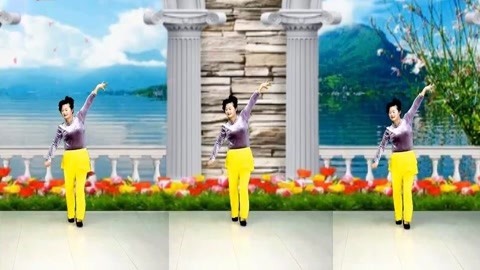糖豆广场舞精选大众舞蹈 新疆舞《新阿瓦古丽》和现代中三舞步相结合也能跳
