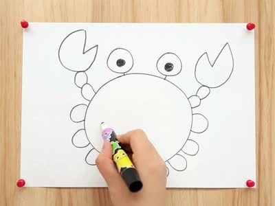 咕力咕力小画家 小螃蟹