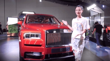 顶级奢华零距离! 美女主播小涵体验劳斯莱斯库里南