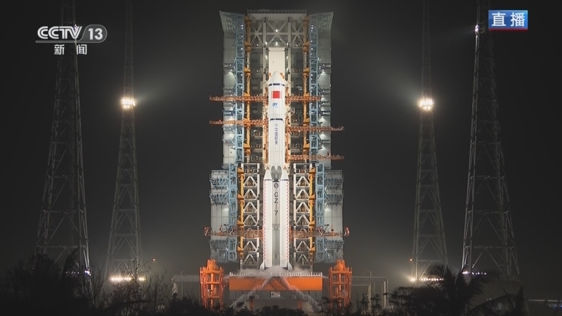 《中国空间站 天舟八号发射》 20241115