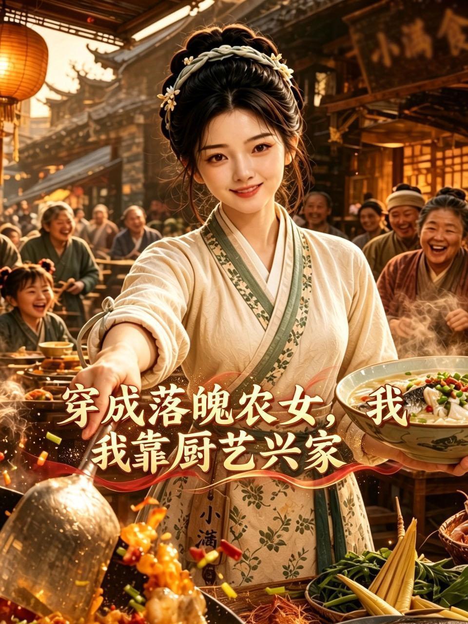 穿成落魄农女，我靠厨艺兴家